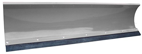 Schneepflug Räumschild Universal Schneeschild für Einachser, Rasentraktor oder Quad/ATV/ohne verstellbare Räder Grau / 100 x 40 cm / 5 Stufen verstellbar