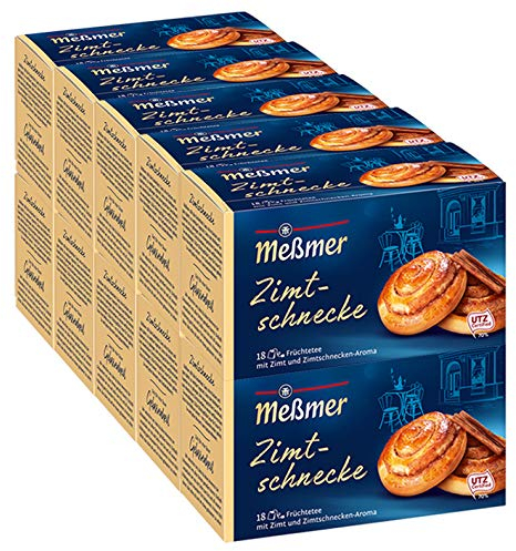 Meßmer Zimtschnecke, 18 Beutel, 10er Pack (10 x 45 g)