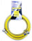 Tubo flessibile gas 1 mt - 1/2 FF inox a norma En 15266 per piano cottura/cucina Uniroll