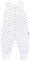 TupTam Gigoteuse à Pied – Turbulette Bébé Été Légère 0.5 TOG, Coton OEKO-TEX, Gris étoiles/Blanc, 104-110