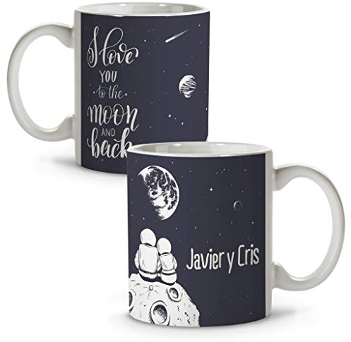 Taza de San Valentín Personalizada. Regalos Para Mi Novio. Regalo Madre. Tazas Desayuno Originales Pareja. Detalle Romántico. Regalos para mi Novia de Cumpleaños. Presente Dia Dos Namorados Homem.
