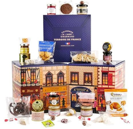 Calendrier de l'Avent Cube des Terroirs de France - 24 spécialités de nos régions à découvrir - Calendrier de l'avent gourmand et original - BienManger.com