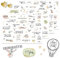 Sticker Hochzeit Gästebuch - Sticker Vintage auf 4 A4 Bögen für Gästebuch Hochzeit - Sticker Fotoalbum - Liebevolle Aufkleber Hochzeit – Sticker Liebe - Hochzeitssticker - Sticker Set Liebe