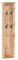 Woodkings® Garderobe Caribou massiv Holz Wandpaneel Garderobenpaneel Wandgarderobe, inkl. Kleiderhaken, Flurmöbel