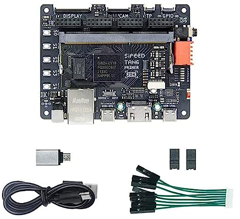 Christol 20K Deck Card Tang Primer 20K FPGA Development Board für RISC-V und Embedded Systeme - mit LUT4, PMOD Ports und Dock Ext-Board