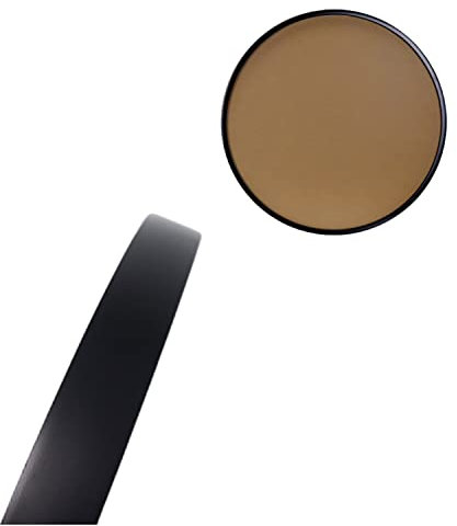 NuALLy Wand- und Tisch-Bilderrahmen, verleihen Sie Ihren Wänden Eleganz mit runden Massivholz-Bilderrahmen, perfekt für schicke Dekoration und Plexiglasfenster (Farbe: C, Größe: Durchmesser 50 cm)