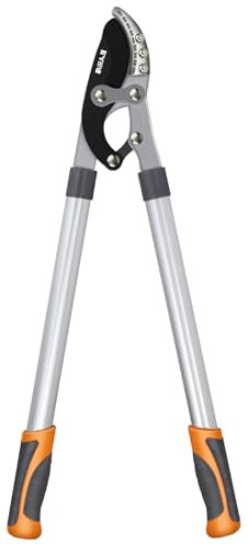 AIRAJ Troncarami A Incudine Manuali 68CM, Lama SK5 / Materiale in Lega di Alluminio Ispessito/Impugnatura Antiscivolo/Diametro Massimo di Taglio 5cm, Troncarami per La Costruzione di Alberi