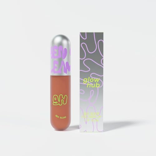 Glow Hub Gen Gleam Collagen Up Lip Gloss with Peptides and Vitamin E - Snack 3ml