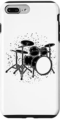 Coque pour iPhone 7 Plus/8 Plus Batterie Musique Band Trap Set