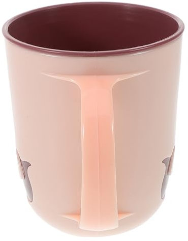 JOINPAYA Stillbecher mundhygiene mundspülung plastikbecher trinkbecher Cartoon-Zahnbürstenbecher Zahnputzbecher Mundspülbecher pp Rosa