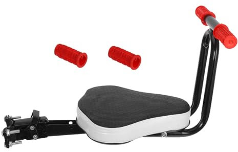 UKCOCO 1Stück Faltbarer Fahrradkindersitz für Verstellbarer für Bequemes Polster Stabile Unterstützung für Fahrradtouren