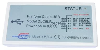 Guaber Plattformkabel USB-Gerät DLC9 DLC9LP unterstützt Original und alle Xilinx-Geräte, FPGA-Konfiguration, PROM/CPLD-Programmierplattform, FPGA, CPLD, SPI, Download Debugger-Programmierer mit Typ-B