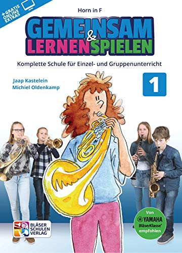 Gemeinsam Lernen & Spielen 1 Horn in F. Enthält Online-Audio