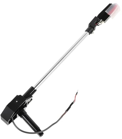Cabilock Brazo de Captación de Fonógrafo Negro Portátil Instalación Fácil, Material Abs y Metal para Reemplazo Automático y Reparación del Tocadiscos Vintage
