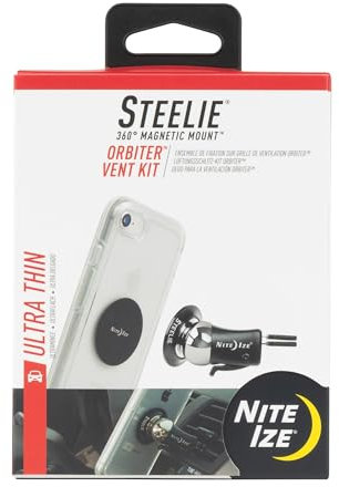 Nite Ize Steelie Orbiter Vent Mount Kit, schwarz