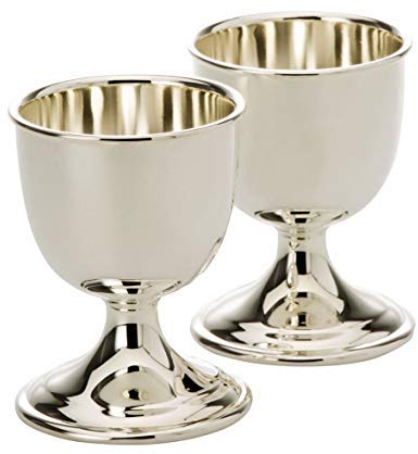 Dekolust Eierbecher Versilbert 2er Set
