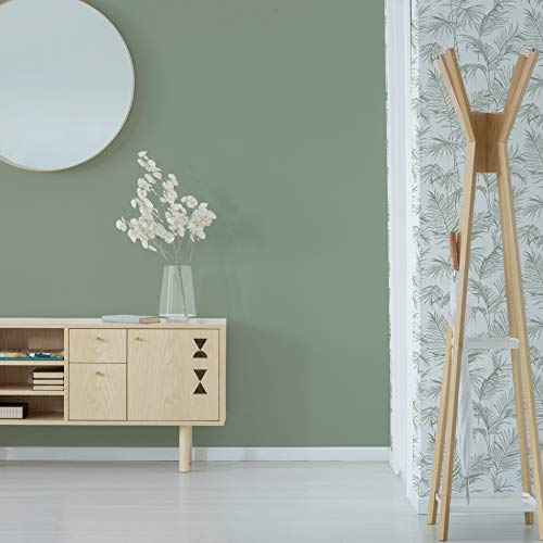 Superfresco Easy - Tapete - Litho Uni - Grün - 10mx52cm | Tapeten Wohnzimmer, Wandverkleidung grün 1005 x 52