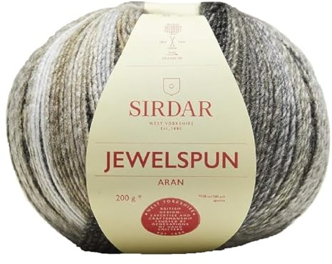 Sirdar Jewelspun Aran, Crystal Quartz (694), 200g