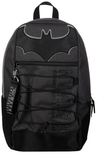 Bioworld Unisex Batman Rucksack, Schwarz/Grau