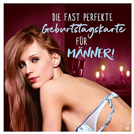 Depesche 11661-032 - Glückwunsch-Karte mit Musik, witzige Geburtstags-Karte mit farbenfrohem Motiv, passendem Spruch und Innentext, inkl. Umschlag, 17 x 16,5 cm