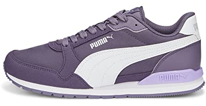 PUMA St Runner V3 NL, Sneaker Unisex-Adulto, Purple Charcoal/White/Spring Lavender, 44 EU