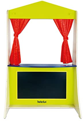 Beleduc Kasperletheater Holz - Puppentheater Kinder Kaspertheater
