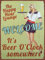 Welcome it's beer O clock somewhere JOKE RETRO METAL TIN WALL PLAQUE SIGN NOVELTY GIFT Home bar shed man cave (150MM X 200MM (6 X 8) (8 x 6)