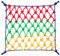 DRYNDA Kinder Anti-Fall Sicherheit Schutz Kletternetz,Außenbereich Kletternetz Für Kinder Nylon-Seil Spielplatz Baumhaus Play Giant Mesh Frachtnetze(Size:1x1M(3x3FT))