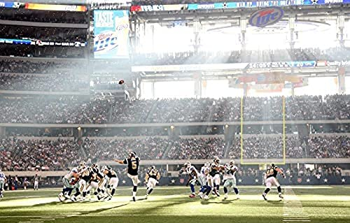KESIMO Klassisches 3D-Puzzle, 1000 Teile, American Football, Coole Atmosphäre im Stadion, Puzzlespiele, Heimdekoration, Geschenke, 50 x 70 cm
