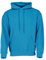 Fruit of the Loom Classic Kapuzen-Sweat + GRATIS MyShirt Stoffbeutel, Farbe:azurblau + GRATIS MyShirt Stoffbeutel, Größe:M
