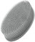 KTHZI Silicone Body Brush, Soft Scrubber for Shower Exfoliating, Comfortable Face Skin Massage Tool (Grey)