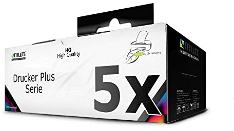 MWT Patronen 5X kompatibel für Brother DCP105 DCP115 DCP116 DCP117 DCP120 DCP310 DCP315 DCP340 ersetzt LC-900