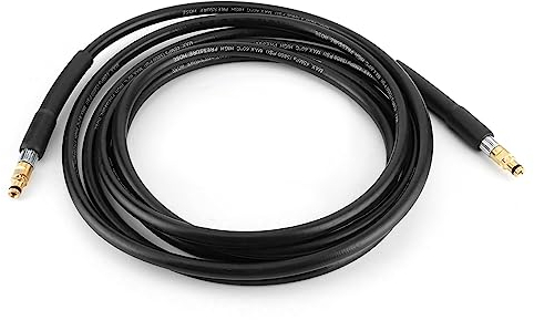 Mangueras de Lavado A Presión, 40 MPa/5800 PSI Manguera de Limpieza de Lavadora A Presión, Manguera de Repuesto para K2 K3 K4 K5 para Manguera de Lavadora (6M)