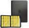 PRO365 1000+ Sammelkartenbinder | 16 Pocket Side-Load Sleeves Sammelkarten Portfolio | Langfristiger Binder | Binder für Sport/Comic/Anime Sammelkarten (nur schwarzer Bindemittel)