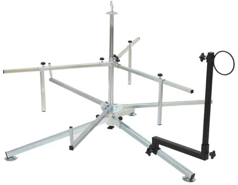 Cozyel Underfloor Floor Heating Pipe Coil Cable Wire Decoiler Piping Uncoiler for Pipes Coils Cables Wires PEX PERT ALPEX with Bag, Water Underfloor Heating Pipe Decoiler De-Coiler for Easy Fitting