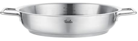 Fissler Pure Collection Serving-Pan, Frypan, 9.5, Stainless-Steel, Made in Germany - Induction