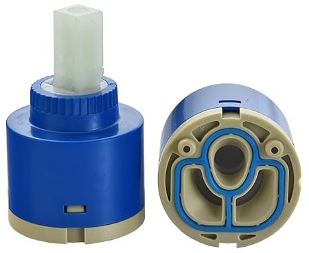 40-mm-Keramikkartuschen Als Ersatz Für Einhand-Küchenwaschbecken-Duscharmatur-Teil, Keramik-Wasserhahn-Kartuschenventil