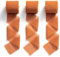 MORSUNBELA Chiffonband Terracotta Geschenkband Breit 38mm Schleifenband Hochzeit Chiffon Dekoband 19,2m