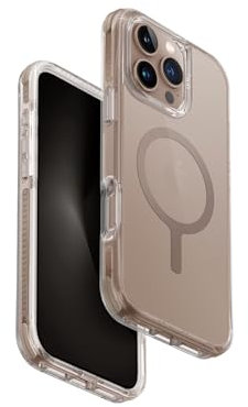 UNIQ Combat Phone Case Kompatibel mit Hybrid iPhone 16 PRO MAX (2024) 6.9, MAGCLICK Charging (Taupe Gold)