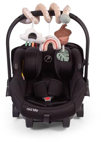 Red Kite Spiraloo Twisty Activity Toy with Baby Safe Mirror & Teether - Woodland Walks