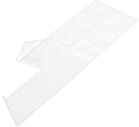 Happyyami Small Animal Mesh Door Dog Screen Door Zipper Pet Screen Door White Non-metal Nano Door Screen