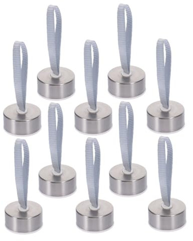 MAGICLULU 10 Stück Ersatzdeckel Für Wasserflaschen Aus Edelstahl Mit Seilgriff Deckel Für Sportflaschen