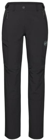 Mammut Runbold IV Pants Women | Wanderhose für Damen, Outdoor Kleidung, Für Hiking und Trekking | 44, Schwarz, Kurz