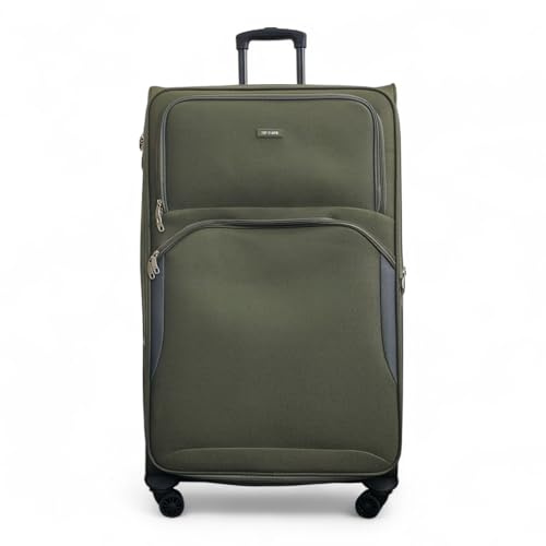 Extra Large 32 Suitcase Super Lightweight Luggage 20% Expandable 4 Wheel Spinner 3-Digit Combination Lock Soft Shell Luggage Check in for 30kg