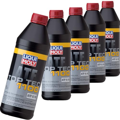 Liqui Moly 5x 3651 Getriebeöl (1 L) | 5x 3651, Top Tec ATF 1100