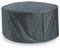 Lumaland Abdeckung für Gartentisch 127 x 66 cm robuste Schutzhülle für Gartenmöbel Oxford 600D 280 g/m² Wasserdicht Witterungsbeständig Winterfest in Grün/Grau