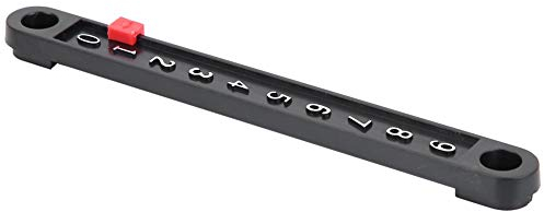 Alomejor 6 x Tischspiele Counter Mini Score Board Snooker Counter Scorer Indicator für Standard-Kickertische