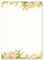 Briefpapier Motiv PFINGSTROSEN - Paper-Media (20 Blatt - DIN A4 Format (210x297 mm))