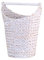 Chic Antique Toilettenpapierhalter Rattankorb Klopapier Korbhalter WC Rollenhalter
