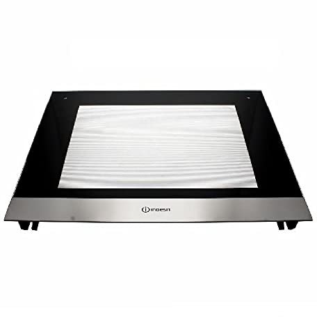 sparefixd Per sportello del forno Indesit in vetro anteriore esterno integrato singolo fornello